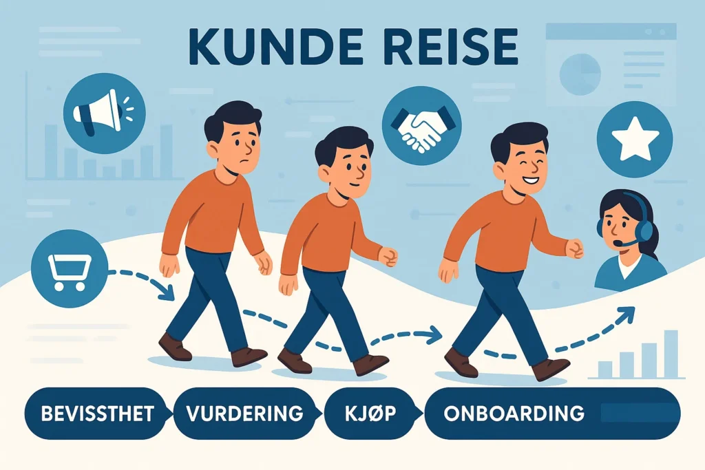 Hvordan kartlegge kundereise