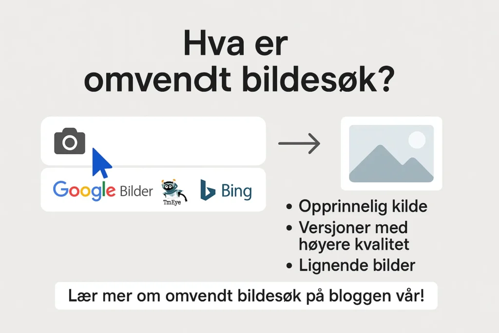 Hva er omvendt bildesøk?
