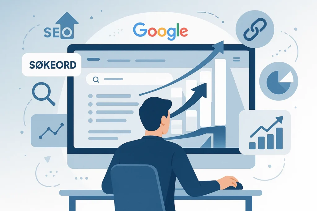 Hvordan dukke opp øverst på Google