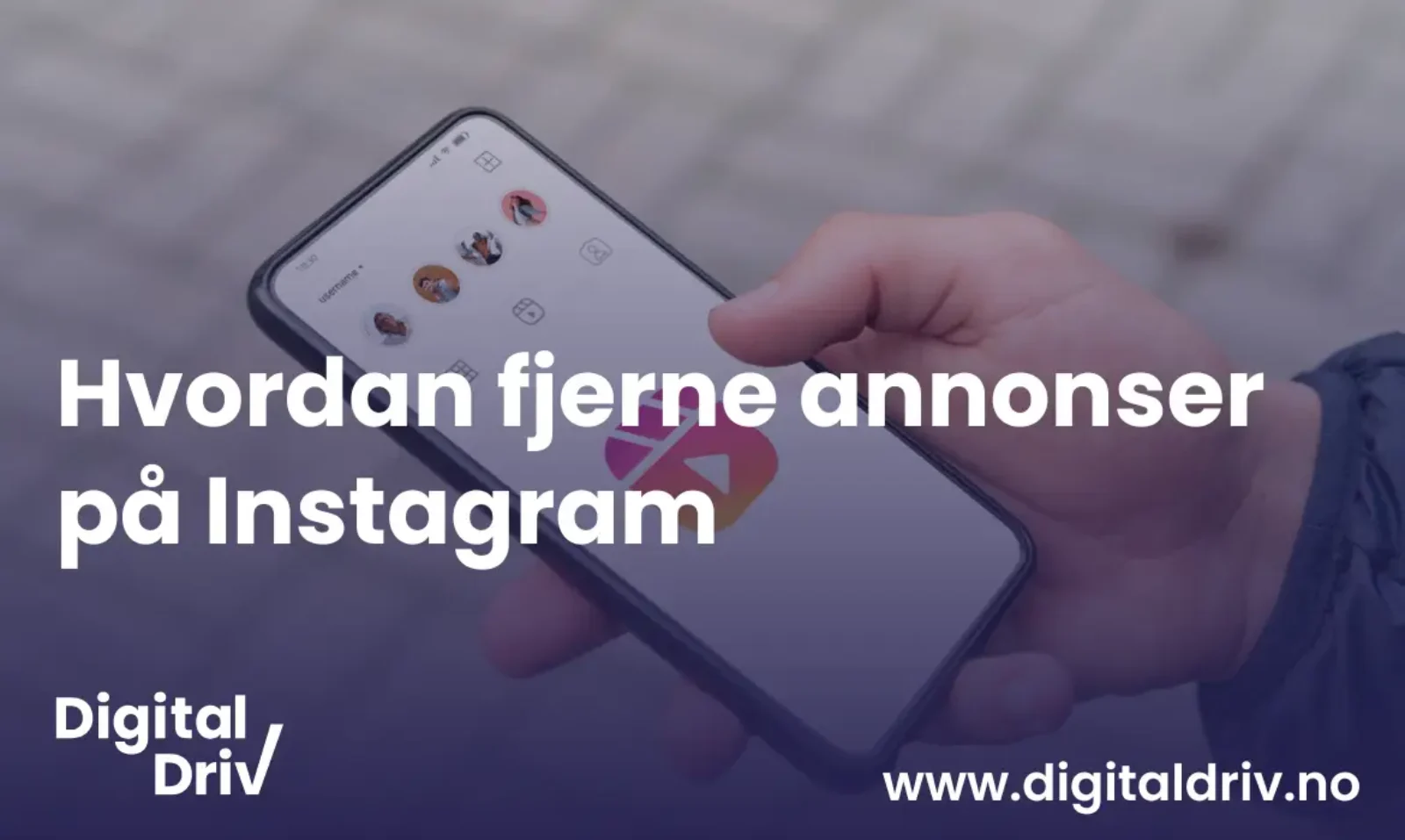 Hvordan fjerne annonser på instagram