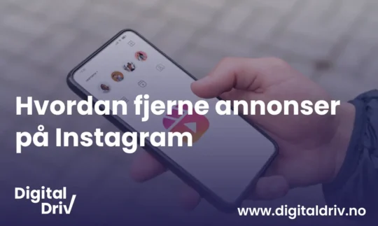 Hvordan fjerne annonser på instagram