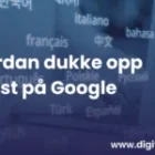 øverst på Google