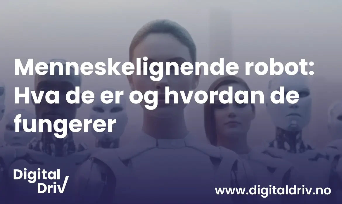 Menneskelignende robot: Hva de er og hvordan de fungerer